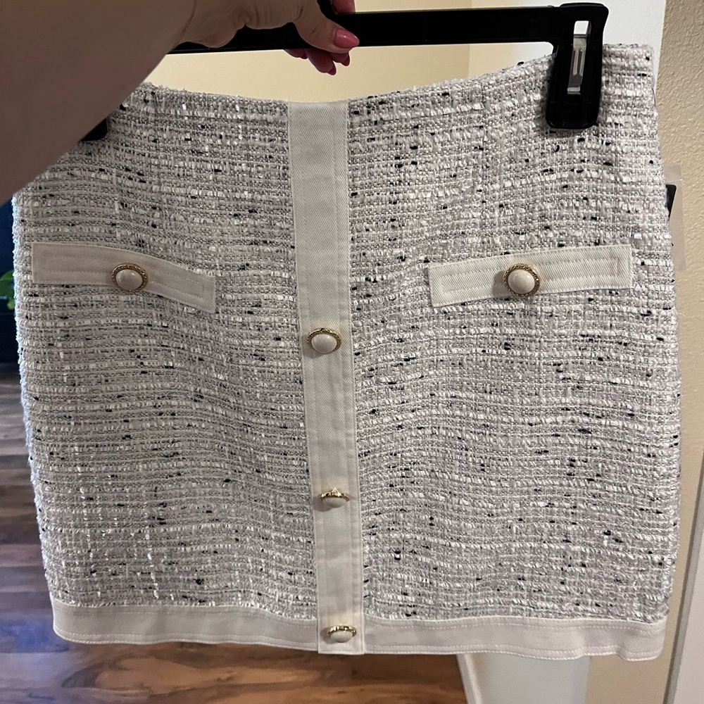 Guess Tweed Mini Skirt